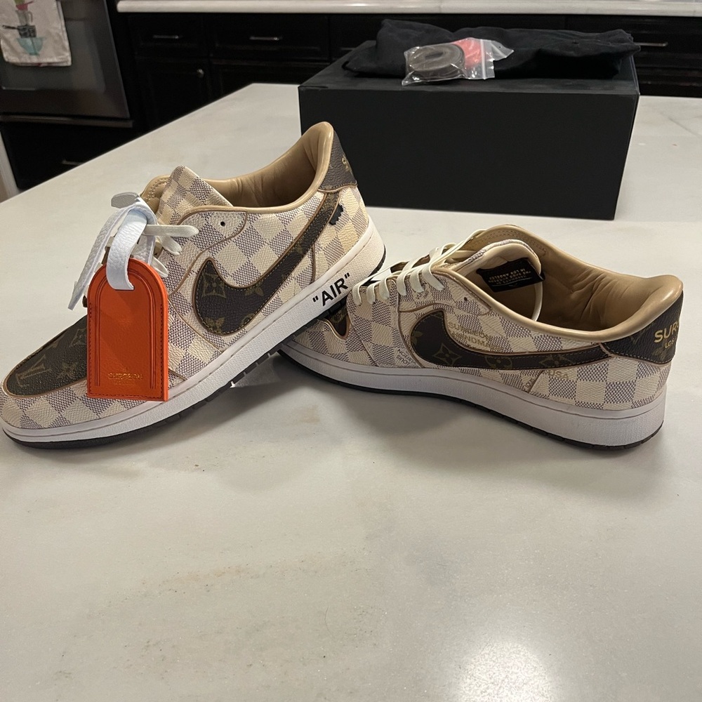 Shoe Surgeon Legacy Low Lux Air Jordan 1 Low Sz 12 VNDS RARE CUSTOM